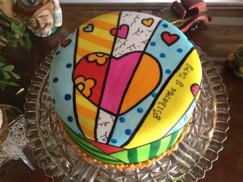 Happy 17Th Anniversary Gilberto&zory | Cake decorating with fondant, Painted cakes, Fondant cakes