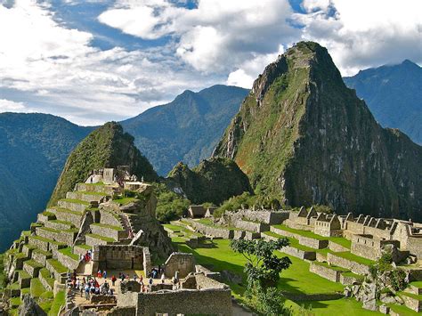 Machu Picchu In The High Andes Mountains Of Peru Photograph