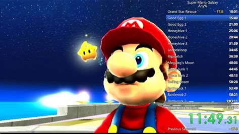 Super Mario Galaxy Speedrun any% /슈퍼마리오 갤럭시 스피드런 any% (wii) 3:39:05 - YouTube