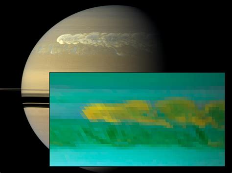 Two Looks at the Turbulent Saturn Storm | NASA Solar System Exploration