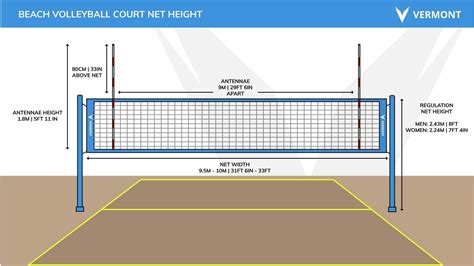 Beach Volleyball Court Dimensions