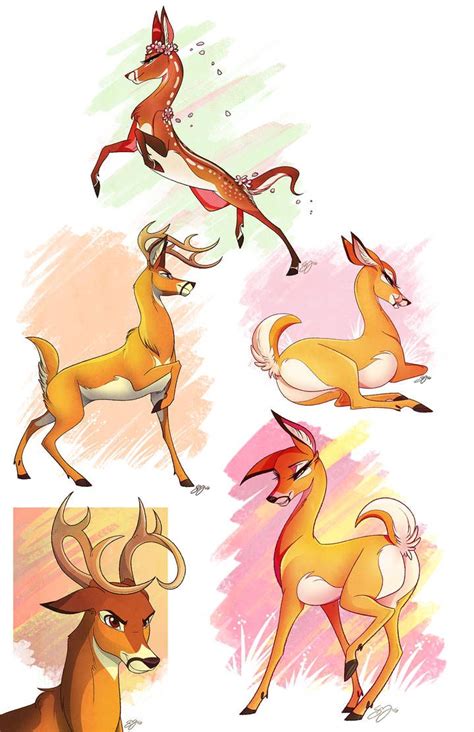 Deer - Commissions by probablyfakeblonde | Animal sketches, Animal ...