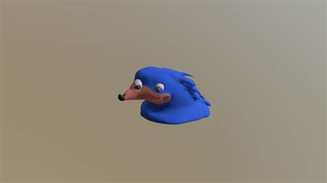 Sanic - 3D model by ProductiveSloth [058c3e7] - Sketchfab