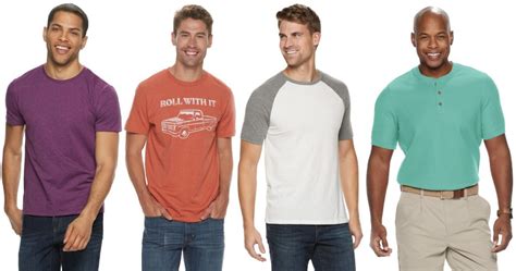 Men's T-Shirts as Low as $3.68 Each Shipped for Kohl's Cardholders