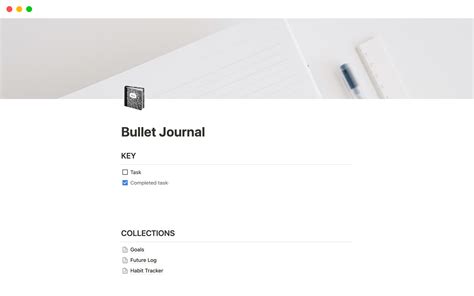 Bullet Journal Template by ST | HAY studio | Notion Marketplace