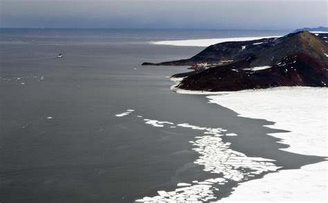 Antarctic Photo Library - Photo Details - ross-island-open-water.JPG