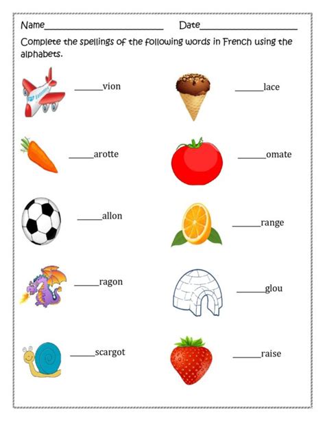 French Alphabet worksheet for Distance Learning | Made By Teachers