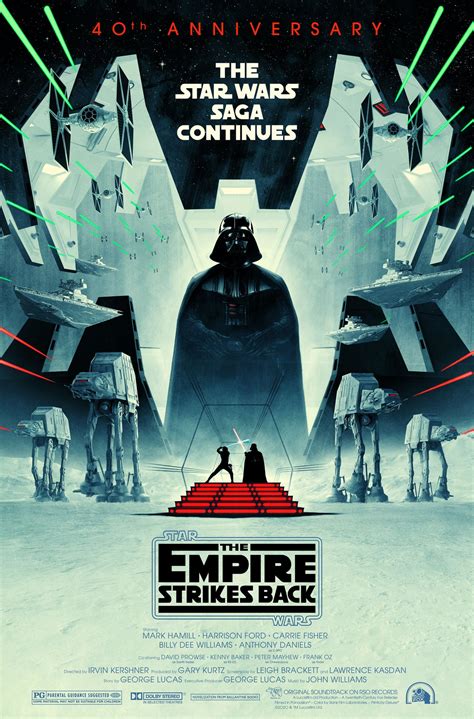 Cool Art: The Empire Strikes Back 40th Anniversary poster by Matt ...