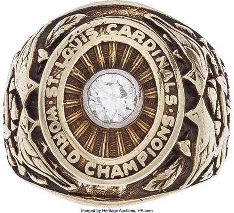 1942 St. Louis Cardinals World Series Championship Ring Presented | Lot #80083 | Heritage Auctions