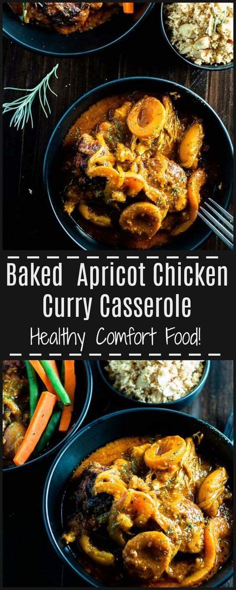 Baked Apricot Chicken Curry Casserole Recipe | Recipe | Apricot chicken, Healthy chicken recipes ...