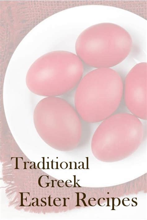 Traditional Greek Easter Recipes • Curious Cuisiniere