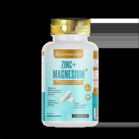 Best Magnesium & Zinc Supplements With Tea| Naturaltien