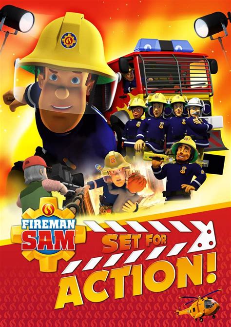 Fireman Sam Set For Action! ‎Blu Ray 3D 4K Ultra HD