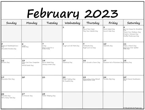 February Days Events 2024 New Top Awesome Review of | Lunar Events Calendar 2024