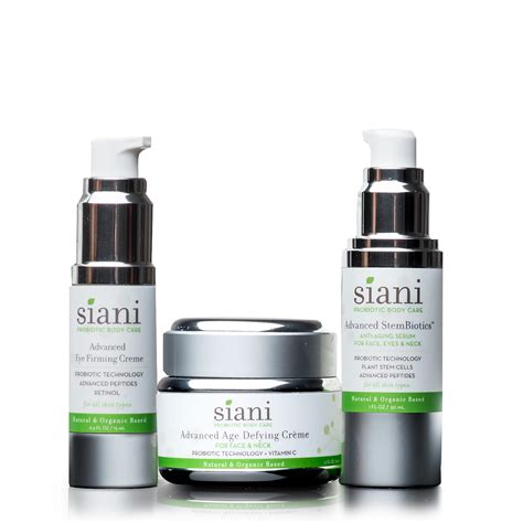 Natural Probiotic Advanced Anti-Aging Skin Care Trio | Siani Probiotic Care