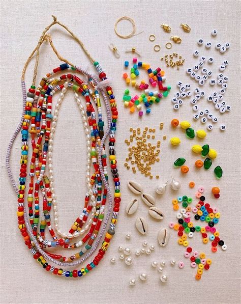 DIY Beaded Summer Necklaces | Beaded jewelry diy, Diy beads, Beaded ...