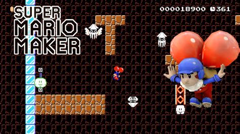 Super Mario Maker - Balloon Fight - YouTube