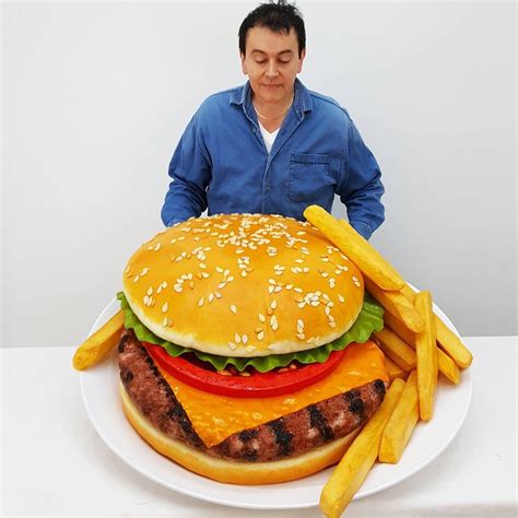 This Artist's Giant, Realistic Food Sculptures Are Making Me So Hungry ...