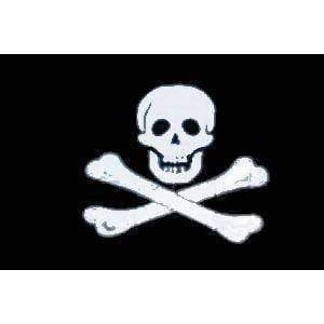 Jolly Roger No Patch Pirate Flag 4 X 6 Inch pack of 10