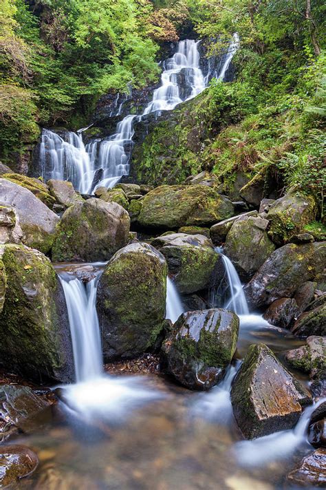 Torc waterfall Killarney National Park Ireland Photograph by Pierre ...