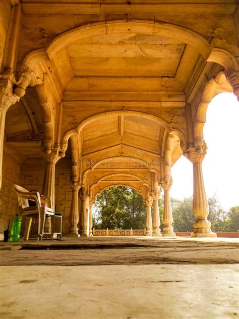 Colourful Old Architecture Inside Red Fort in Delhi India, Famous Red ...