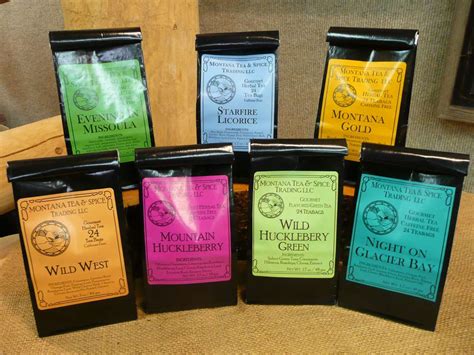 MT Tea & Spice Trading’s Gourmet Herbal Tea - Leslie’s Montana Shop