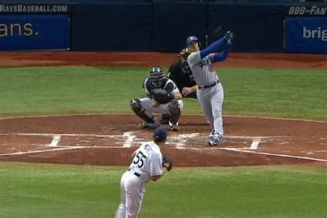 Trayce Thompson's HR vs. Rays Gets Stuck on Tropicana Field's Catwalk ...