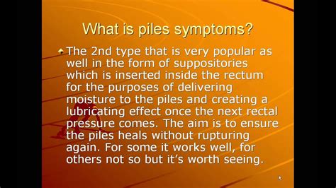 Piles Symptoms-What Is Piles Symptoms? - YouTube