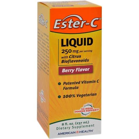 Ester-C Liquid 250 mg - 15 Servings