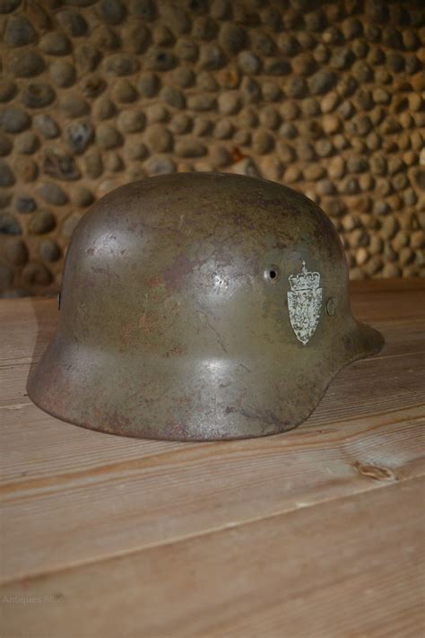 Antiques Atlas - Original WW2 World War 2 German Helmet 1941