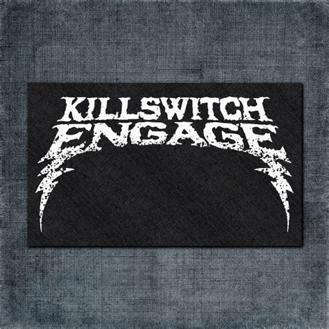 Killswitch Engage Back Patch, Killswitch Engage Logo Big Back Patch ...