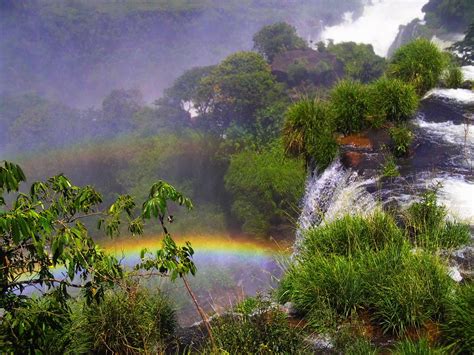 3840x2880 / nature, rainbow, waterfall 4k wallpaper - Coolwallpapers.me!