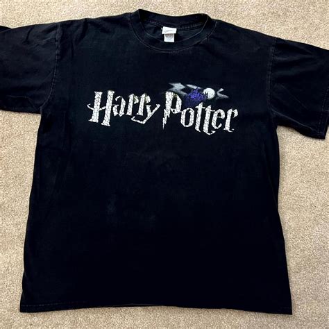 Vintage Original Harry Potter Movie T-Shirt Warner... - Depop