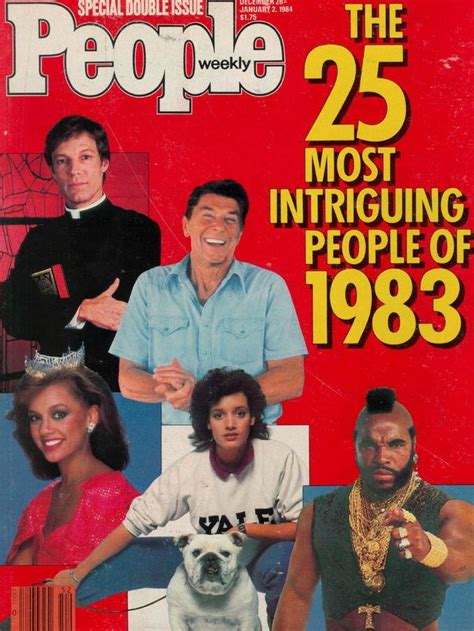 Vintage People Magazine 25 Most Intriguing of 1983 Special Double Issue OOS