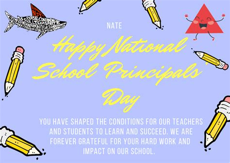 Principal Appreciation Day 2024 Cards Images - Gray Phylys