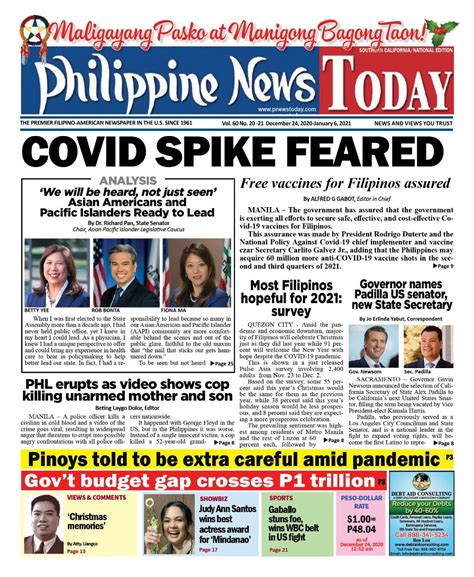 PHILIPPINE NEWS TODAY combined... - Philippine News Today USA | Facebook