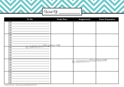 Student Planner – Editable | Study planner printable, Study plan template, Student planner printable