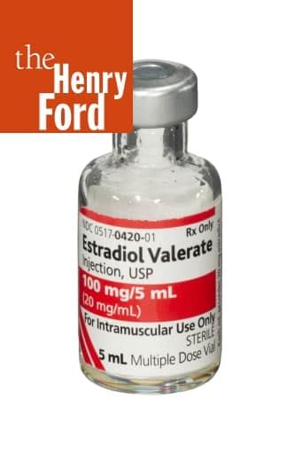 Estradiol Valerate 100mg/5mL Vial, 2020 - The Henry Ford