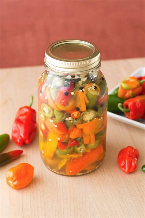 A quick and easy recipe for pickling your chili peppers so you can ...