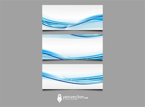 Blue Line Vector Background Free Vector