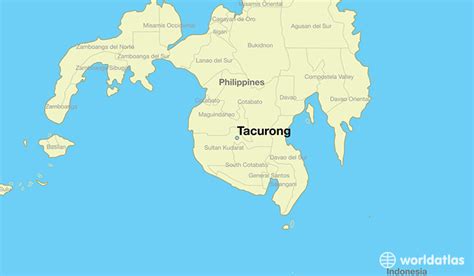 Where is Tacurong, The Philippines? / Tacurong, Soccsksargen Map - WorldAtlas.com