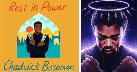 RIP Chadwick Boseman: Fans are Honoring His Passing With Tribute Art