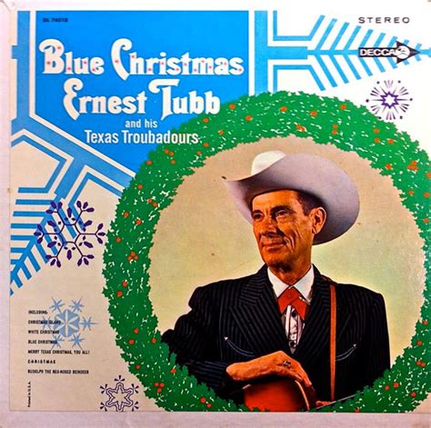 Ernest Tubb And His Texas Troubadours – Blue Christmas (1964, Vinyl ...