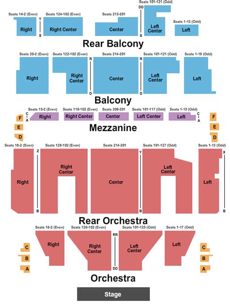 Orpheum Theatre Seating Chart & Maps - Boston