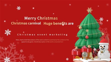 Best Free Christmas Carnival Google Slide Themes And Powerpoint ...