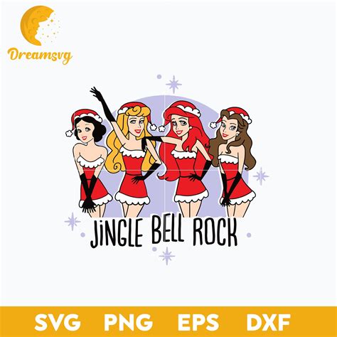 Disney princess Christmas SVG, Christmas SVG, PNG DXF EPS Digital File