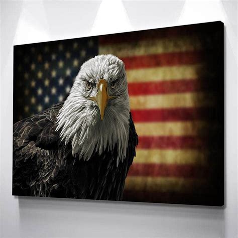 Rustic American Flag Canvas Set - Canvas Freaks