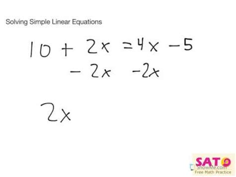 Simple Equations Math Antics - Tessshebaylo