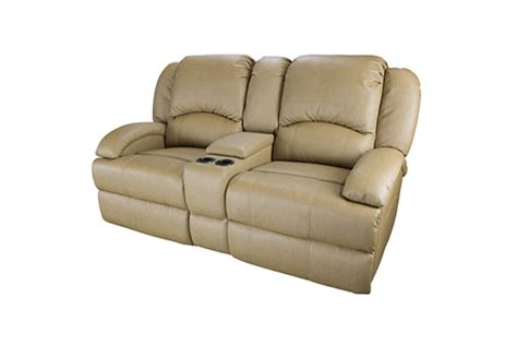 Thomas Payne Reclining Theater Love Seat in Brookwood Tobacco Thomas Payne RV Interior TP372694