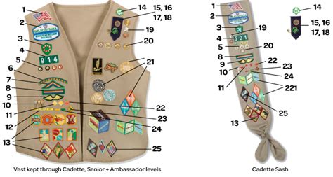 Guide Cadette Senior Ambassador Placement | Girl scout badges, Girl scouts cadettes, Girl scout ...